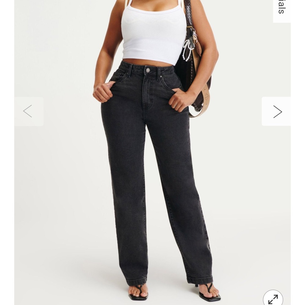 Black Straight Leg Jean Cotton On